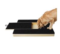 Caja de atar - tabla de rascar para perros, amoladora de uñas de madera | Juguete de cortadora de uñas para perros, fácil clasificación de uñas para perros, perros de cuidado seguro de patas, cuidado