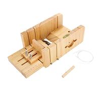 Caja De Bambú Multifuncional Para Cortar Pan Y Jabón Con Refinamiento De Madera Y Aparato De Equilibrio (1 Unidad)