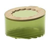Caja de baño de para Animales pequeños, baño de para hámsters, contenedor para baños de, Producto de higiene de Animales pequeños, Herramienta de Limpieza de jaulas, decoración
