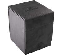 Caja de barajas para cartas coleccionables Squire PLUS 100+ XL de color negro y