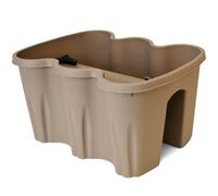 caja de barandilla Caramel 38x29x20cm incl abrazaderas