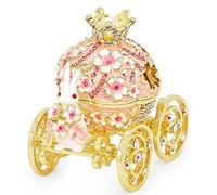 Caja De Baratija Para Joyería, Figuritas Esmaltadas De Metal Con Bisagras, Soporte Para Anillo De Boda, Escultura De Aniaml, Estatua, Decoración Del Hogar, Regalos Para Mujer