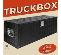 Caja de Barra de Tiro Negro Caja de Herramientas Camión Aluminio D160 trucky