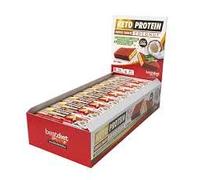 Caja de Barritas Proteicas Keto Sabor Coco y Chocolate - 24 Unidades - Snack Bajo en Carbohidratos, Sin Azúcar Añadido y Rico en Fibra - Ideal para Dieta Cetogénica