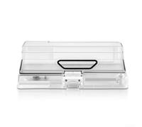 Caja de basura transparente para Xiaomi para mijia G1 MJSTG1 - Contenedor de desechos transparente con tapa de apertura lateral y liberación - Pieza de repuesto fácil de instalar