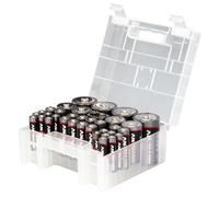 CAJA DE BATERÍA, 35 PIEZAS ALCALINA AAA/AA/C/D/9V 1520-0004 (ANSMANN) Cantida...