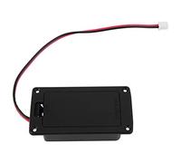 Caja de Batería para Guitarra, Material Plástico con Circuito Soldado, Adecuada para Guitarra y bajo, Repuesto para Pastilla Activa, Caja de Batería