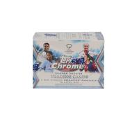 Topps 2024/25 - Juego de 7 cartas coleccionables de la Liga de Campeones de fútbol de la UEFA (3 mini paralelos de refractor de diamante por caja)