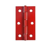 Caja de bisagra antigua con aspecto 2,5 pulgadas, embalaje plano regalo, accesorios pequeños, herrajes for muebles 60x36mm, uds(Red-2pcs)