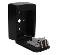 Caja de Bloqueo de Almacenamiento Llave Negra W Seguridad Montada 4 Dígitos Combinación Llave Bloqueo para la Almacenamiento la Interior Al Aire Libre Box Box Key Boxw Boxbopass Word.