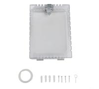 Caja de bloqueo de termostato con cerradura de combinación, protector de cubierta de termostato montado en la pared, caja de protección de aire acondicionado a prueba de manipulaciones para control