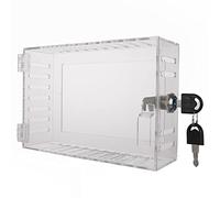Caja de bloqueo de termostato universal con llave, pasaporte de termostato grande, cubierta de válvula de temperatura constante, 7.2*5 inches