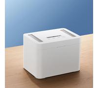 Caja de Bloqueo para Teléfono, Caja de Bloqueo de Tiempo de Metal, Caja Fuerte para Teléfono con Temporizador y Pantalla LED, Contenedor de Bloqueo Recargable USB C, Autocontrol,