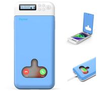 Caja de Bloqueo para Teléfono con Temporizador, Caja de Casillero para Android Phone/iPhone(Máximo 6,7 Pulgadas), Cárcel Telefónica Timed Lock Box para Que los Niños se Concentren Más(Azul Pequeño)