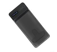 Caja de bloqueo para teléfono inteligente con función de presionar para desbloquear y ajustes precisos del temporizador para responsabilidad del comportamiento (negro)