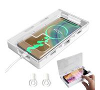 Caja de bloqueo para teléfono móvil con temporizador, caja de bloqueo para teléfono móvil, con temporizador para teléfono móvil, para ayudar a niños, estudiantes, adultos a resistir la tentación del