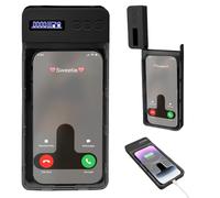 Caja de bloqueo para teléfono móvil con temporizador, caja de seguridad para teléfono móvil con temporizador, caja de bloqueo de teléfono con temporizador, para iPhone/teléfono Android, máx. 17 cm