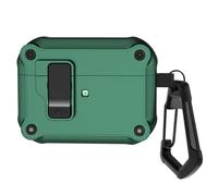 Caja de bloqueo segura para pods 4 con cancelación activa de ruido con cadenas de choque protector de choque mangas de cielo, protector de auriculares