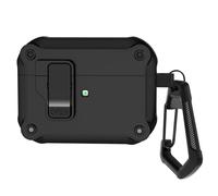 Caja de bloqueo segura para pods 4 con cancelación activa de ruido con cadenas de choque protector de choque mangas de cielo, protector de auriculares