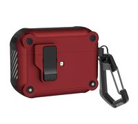 Caja de bloqueo segura para pods 4 con cancelación activa de ruido con cadenas de choque protector de choque mangas de cielo, protector de auriculares