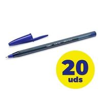 Bic Cristal Exact Ultrafine Caja 20 Bolígrafos Azul