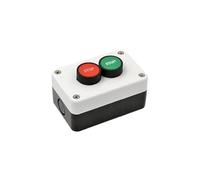 Caja de botón de inicio y parada Señal de flecha que indica inicio y parada, caja botón impermeable automomentáneo, interruptor emergencia, control manual industrial(Start and Stop)