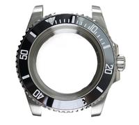 Caja de Buceo Cristal Zafiro, 40mm, for NH35 NH36 NH34 8215 Eta2824, Movimiento 28,5mm, Dial Sub 316L, Piezas Repuesto, 1 ud(Glass Bottom Cover 4,For NH35 36)