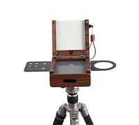 Caja de Caballete Portátil Caja de madera plegable, portátil, instalación rápida, for estudiantes arte, bocetos al aire libre, especial, multifuncional, for viajes, pintura óleo(Type a)