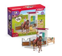 Caja de caballos Schleich con Hannah y Cayenne