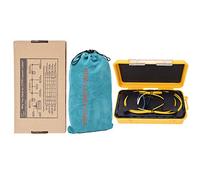 Caja de cable de lanzamiento de fibra óptica OTDR, LC/UPC - Cable de extensión de prueba LC/UPC, zona muerta OTDR monomodo de 500 M con caja de almacenamiento y bolsa para pruebas