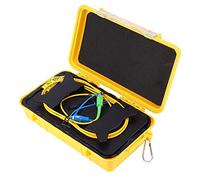 Caja de cable de lanzamiento OTDR de fibra óptica, cable de extensión de 2 km SM (9/125) Eliminador de zona muerta Cable de extensión de anillo de fibra óptica (SC/UPC-SC/APC)