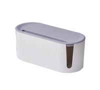Caja De Cables | Caja Para Ocultar Cable | Apagacables De Suelo | Almacenamiento Para La Gestión De Cables De Escritorio | Caja De Cables Para Múltiples Tomas Y Cables Eléctricos | Corrector Para C