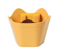 Caja de café - Caja de, Contenedor de desechos de té, Bandeja de posos | Contenedor antideslizante para posos, Accesorios para la máquina de café para bariista , Uso en