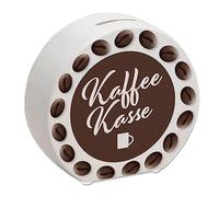 Caja de café hucha sobre el tema de la propina como regalo para peluqueros hucha especial para ahorrar en un deseo para los amantes de las pausas del café