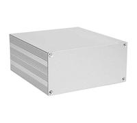Caja de Caja 68x145x150mm Caja de Proyecto de Aluminio Carcasa de Carcasa de Plata para Analizador GPS DIY Amplificador HIFI