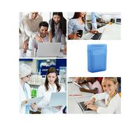 Caja de Caja de Disco Duro SSD HDD de 2,5 Pulgadas Caja de Caja Protectora de Disco Duro para Caja de Unidad de Estado SóLido (Negro)