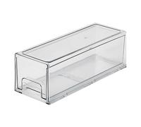Caja de cajón para frigorífico, contenedor sellado eficiente, caja de almacenamiento de alimentos, apilable, organizador de congelador, contenedor de alimentos