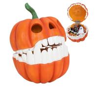 Caja de Calabaza para Caramelos | Cajas Manuales Para Dulces Halloween,Contenedor Artesanal Ligero Decoración Otoño Merienda Adultos