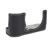 Caja de Cámara Adecuada para X M5 Cámaras Negras PVA Nylon Cuero Medio Cubierta Protectora con Correa para el Hombro