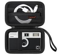 Caja de cámara Canboc para cámara Kodak EKTAR H35/ H35N/ M35/ Snapic A1 | Para EC35/ Ultra F9/ RETO PANO/ RETO Ultra Wide y Slim Bolso de cámara de película, bolsillo de malla cabe cable USB, negro