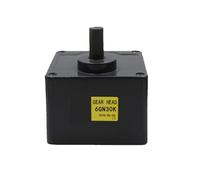 Caja de cambios con cabezal de engranaje reductor 6GN 30-200K, adecuada for Motor de 180w/200w/250w, reductor de engranajes de regulación de vcidad asíncrono de CA(75K)
