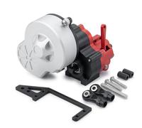 Caja de Cambios de transmisión de Metal con Cubierta Protectora de Engranaje de excavación Compatible con 1 10 de rastreadores RC de 10 Escala como AX10