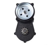 Caja de cambios del motor, 49Cc 4-Stroke Doble Cadena Embrague Drive Para Motos Para ATV, Reforzado Para Mini Beach Buggy Gear Box 47-49cc