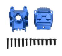 Caja de cambios delantera de aleación de aluminio, carcasa diferencial, carcasa 6881, accesorio de paseo equilibrado RC, Traxxas Rustler Hoss Slash Stampede (Azul oscuro)