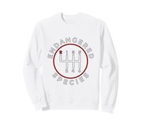 Caja de Cambios Manual de Especies en Peligro de extinción para Conductores entusiastas Sudadera