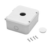 Caja de carcasa cuadrada de ABS resistente a la intemperie con diseño sellado, compatibilidad universal para sistemas de vigilancia, carcasa de seguridad resistente