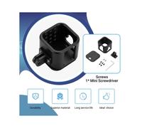 Caja de carcasa protectora de aleacion de aluminio para Hero 4/5 Sesion Go Pro Camara de accion deportiva Accesorios Negro