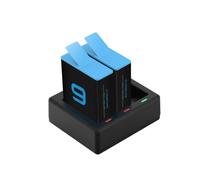 Caja de carga GoPro Hero9/10 de 3 canales y 5V2A