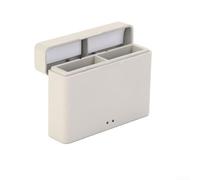 Caja de carga para DJI Action 5 Pro, organización portátil para sistema de carga doble para estación de celda de energía para equipos de imagen de cámara deportiva