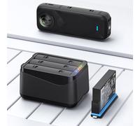 Caja de carga portátil para Insta360 X5, hub de carga rápida para batería Insta 360 X5, base eficiente de 3 baterías para kit Insta 360 X5